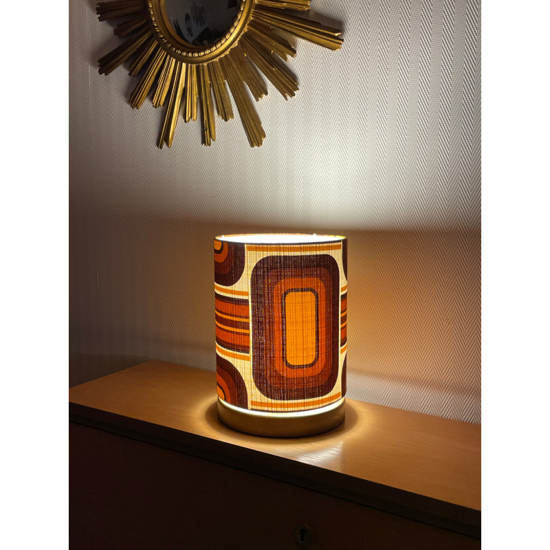 Lamp'angel Interlude H28 D20 - tissu vintage