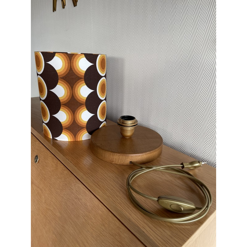 Lamp'angel Impact H28 D20 - tissu vintage