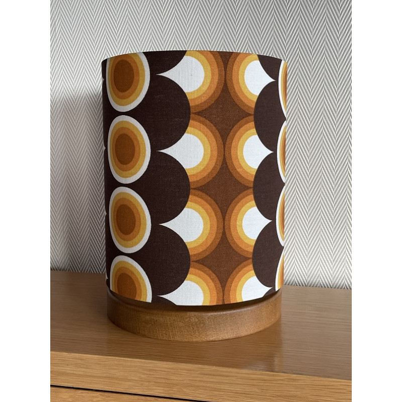 DeskLamp Lamp'angel Impact H28 D20cm - mid-century fabric