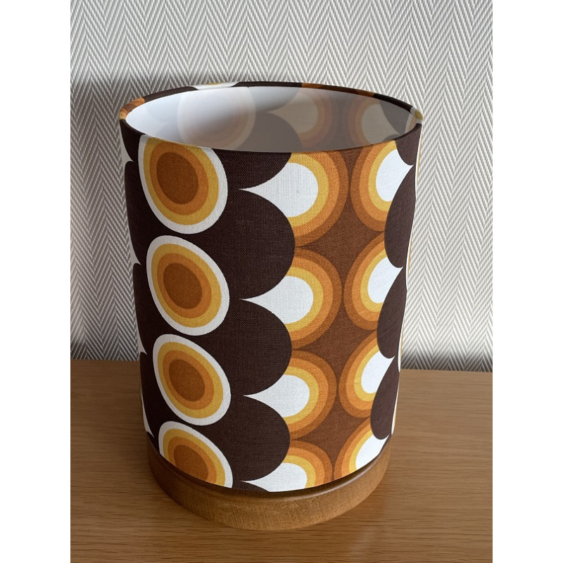 DeskLamp Lamp'angel Impact H28 D20cm - mid-century fabric