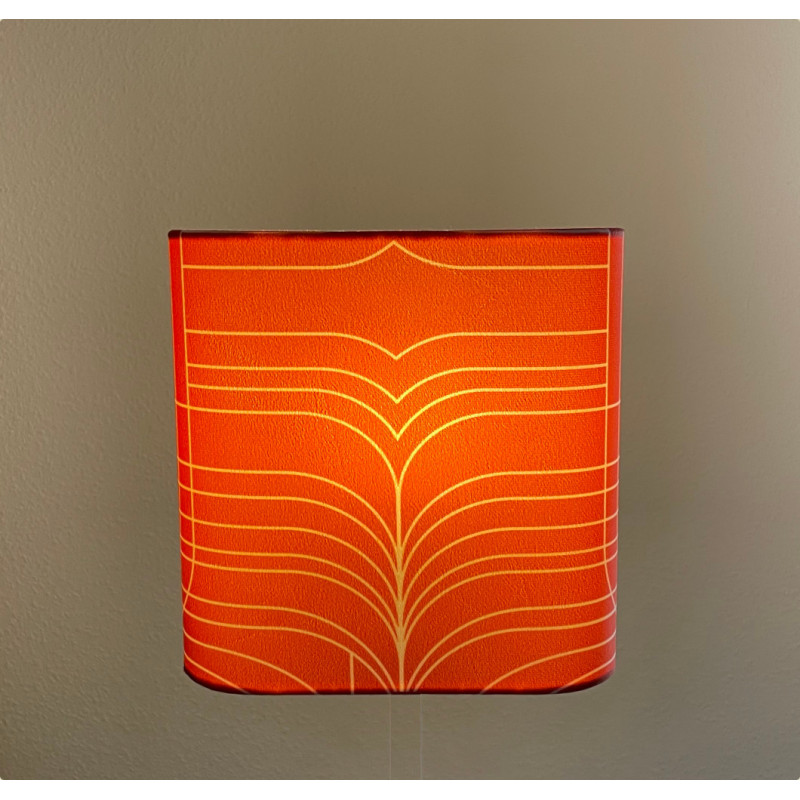 Wall lamp Spiro - vintage fabric