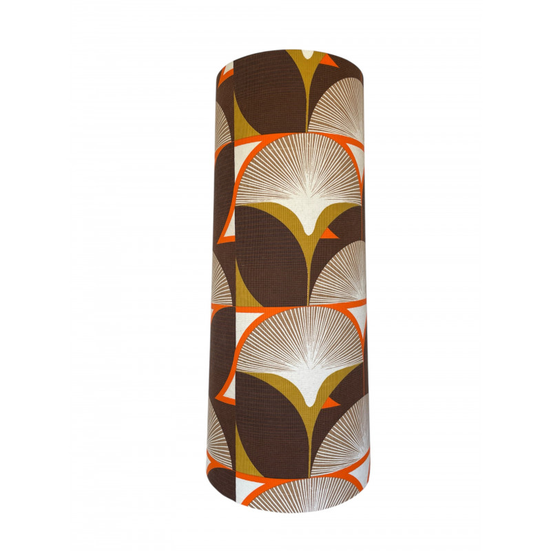 Abat-jour Pissenlit H80 D35 D30 - tissu vintage