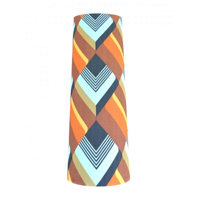 Lampshade Galon H87cm D35cm D25cm - vintage fabric