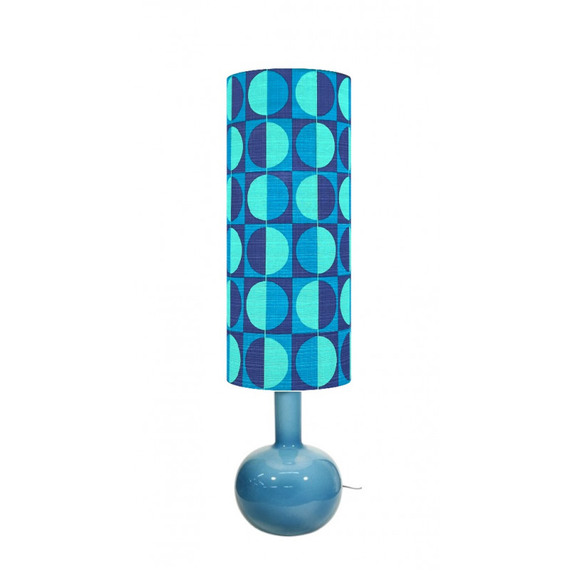 Lampshade Stockholm H75 D30cm - 70's fabric
