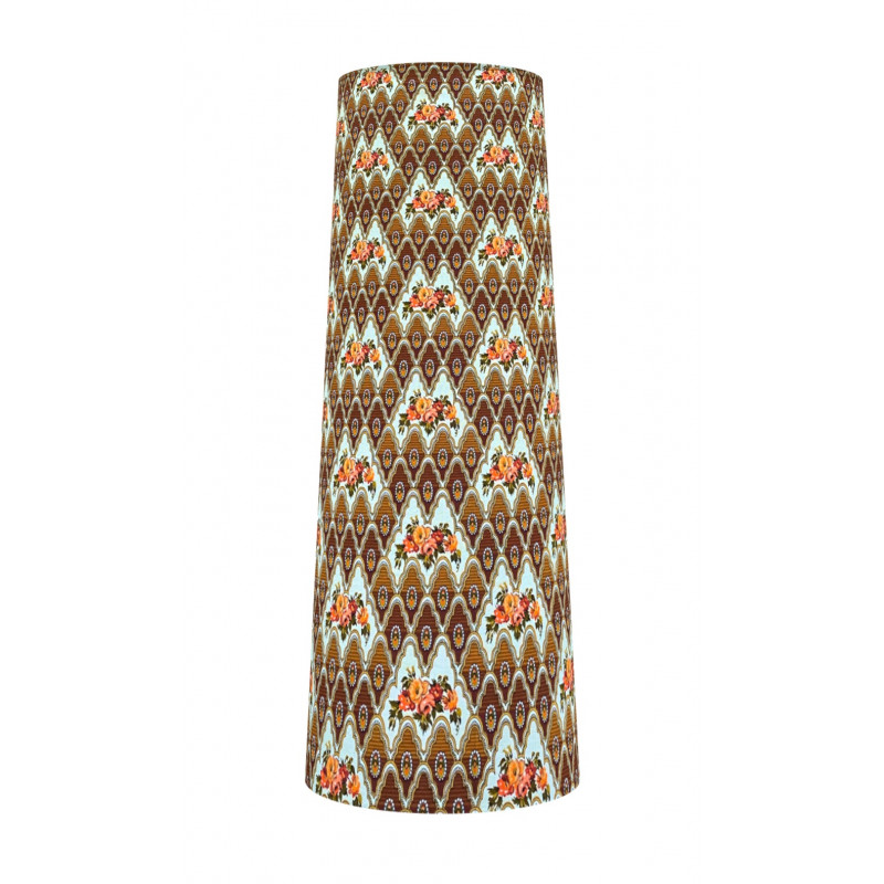 Lampshade Lucille H87cm D35cm D25cm - vintage fabric