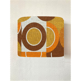Applique murale rectangle tissu Manège