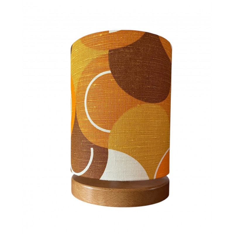 Desklamp  Lamp'angel Manege H28 D20cm - mid-century fabric