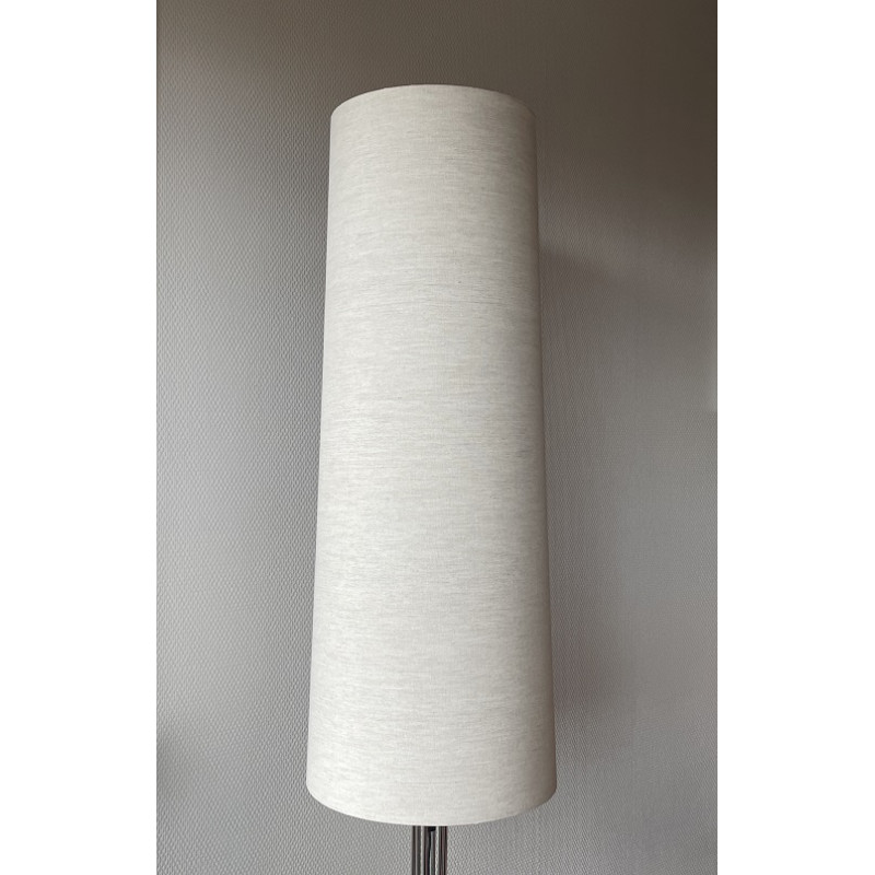 Abat-jour H80 D30 d25 au tissu lin naturel