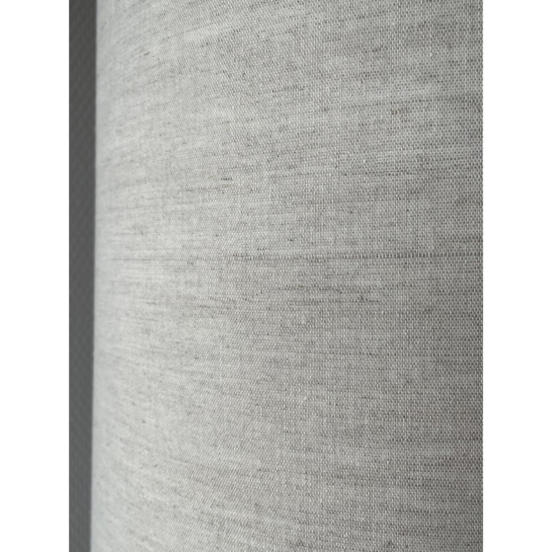 Abat-jour H80 D30 d25 au tissu lin naturel