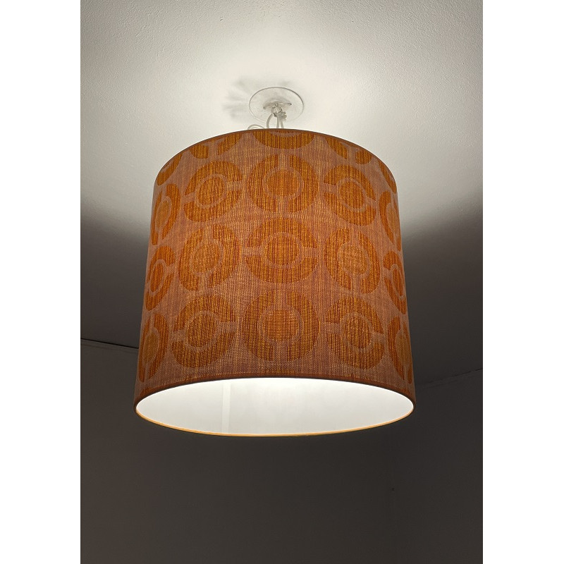 Abat-jour Sniper H40 D45 - tissu vintage