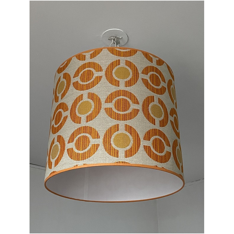Abat-jour Sniper H40 D45 - tissu vintage