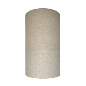 Lampshade grey linen H50 D25
