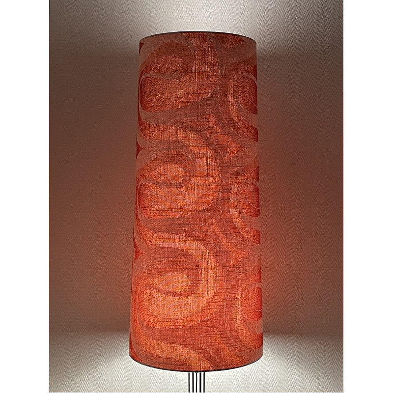 Lampshade Sinueuse H80 D35 D30cm - vintage fabric