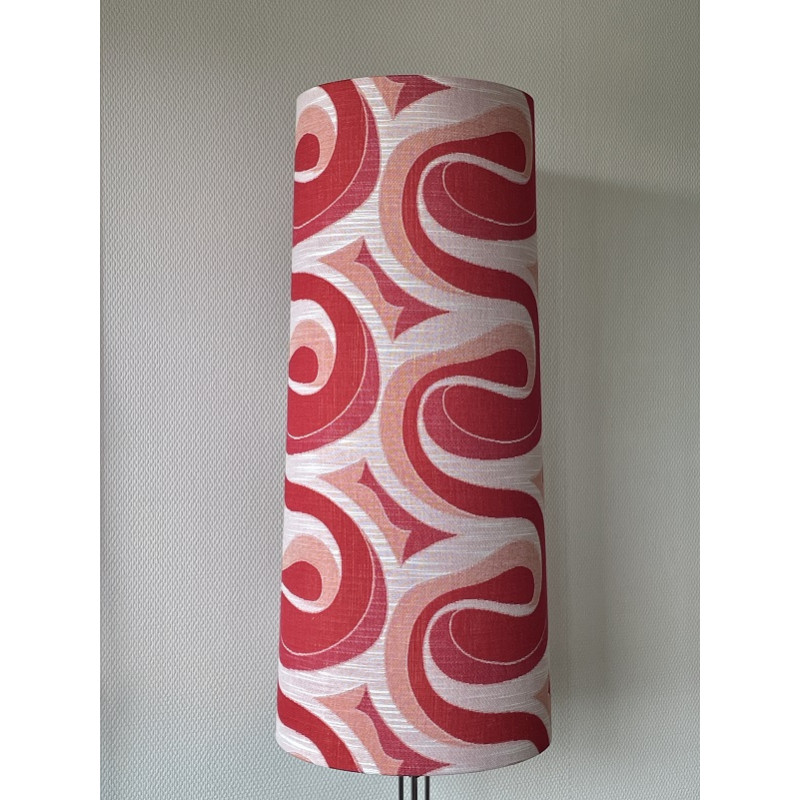Lampshade Sinueuse H80 D35 D30cm - vintage fabric