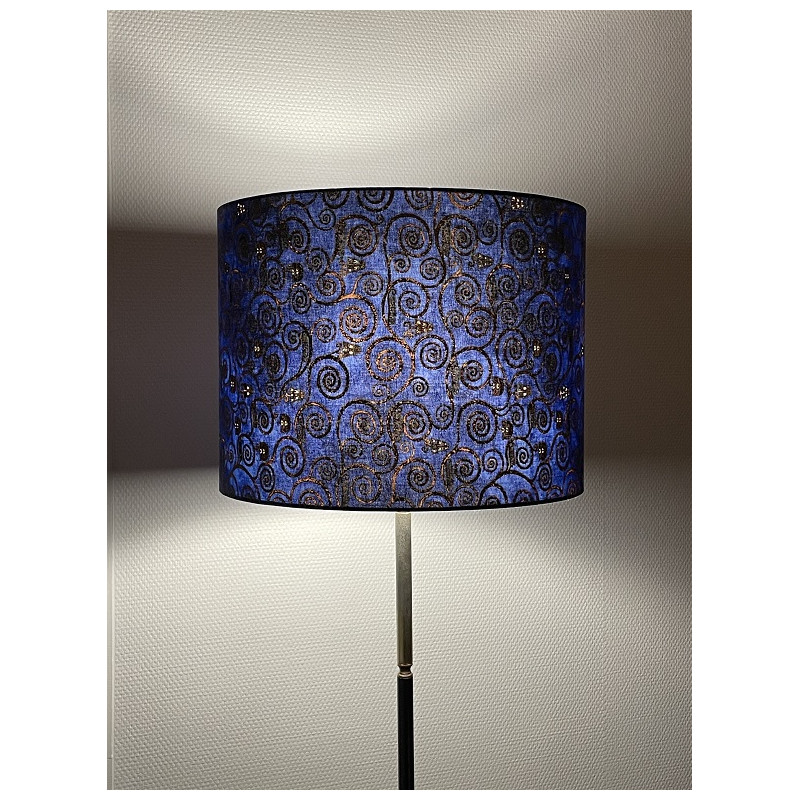 Abat-jour Volutes bleu H30 D40