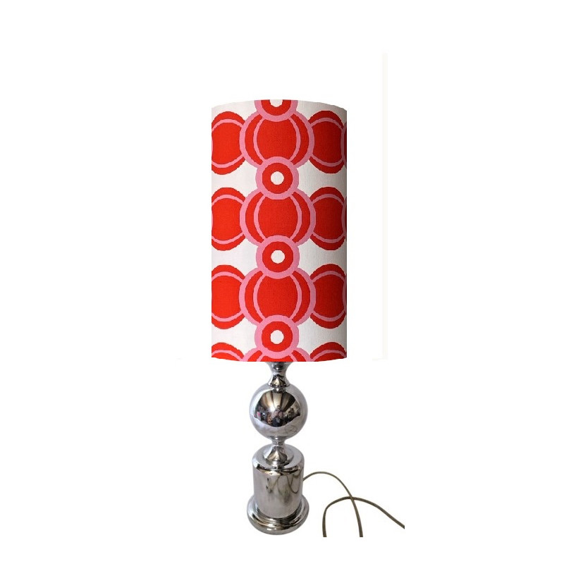 Lampshade Lucille  H40cm D20cm - mid century fabric