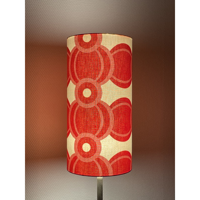 Lampshade Lucille  H40cm D20cm - mid century fabric