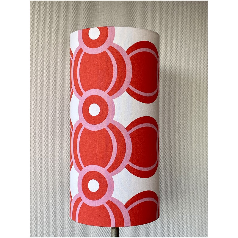 Lampshade Lucille  H40cm D20cm - mid century fabric