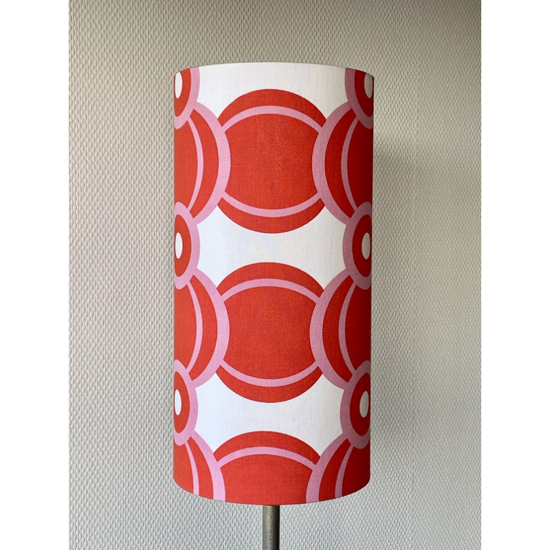 Lampshade Lucille  H40cm D20cm - mid century fabric