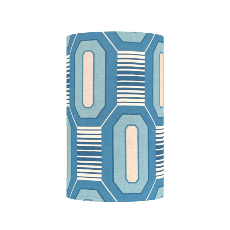 Abat-jour Rayleigh H30 D16 - tissu vintage 70's Abat-jour Rayleigh H30 D16 - tissu vintage 70's