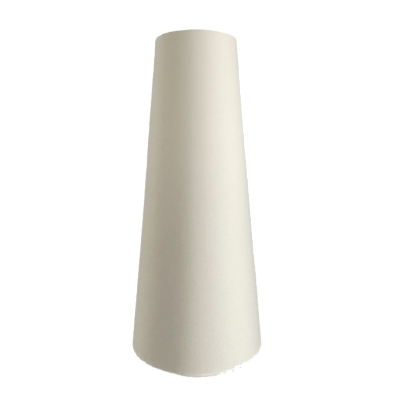 Lampshade light creamy white H80 D30 d20cm
