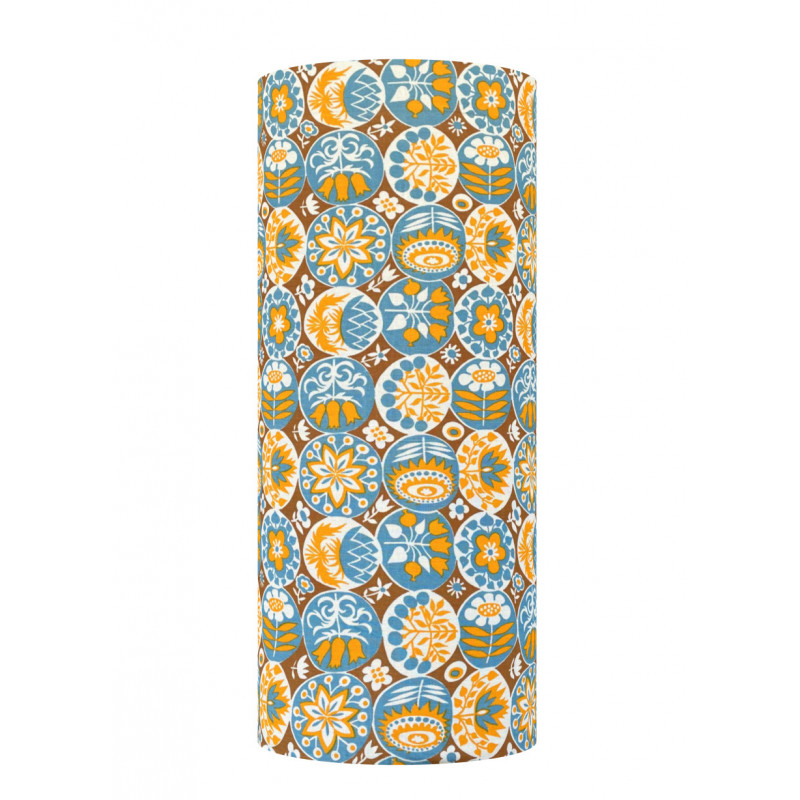 Lampshade Azulejos H75 D30cm - 70's fabric Lampshade Azulejos H75 D30cm - 70's fabric