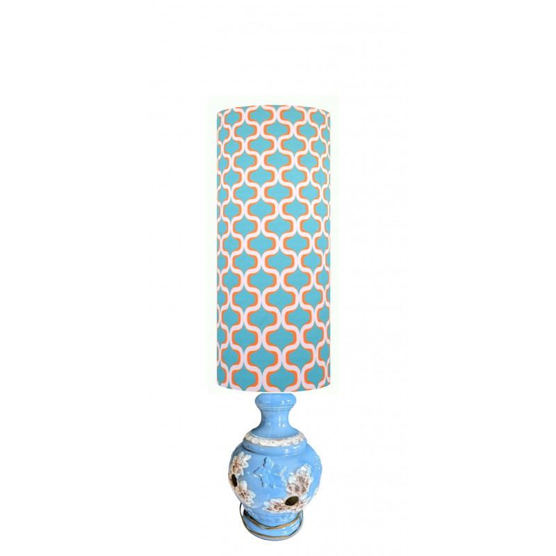 Lampshade Nova in blue H60 D30 Lampshade Nova in blue H60 D30