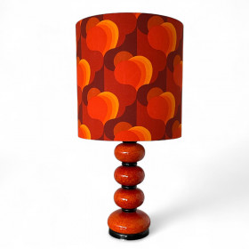 Desk lamp orange ceramic Orangeraie -...