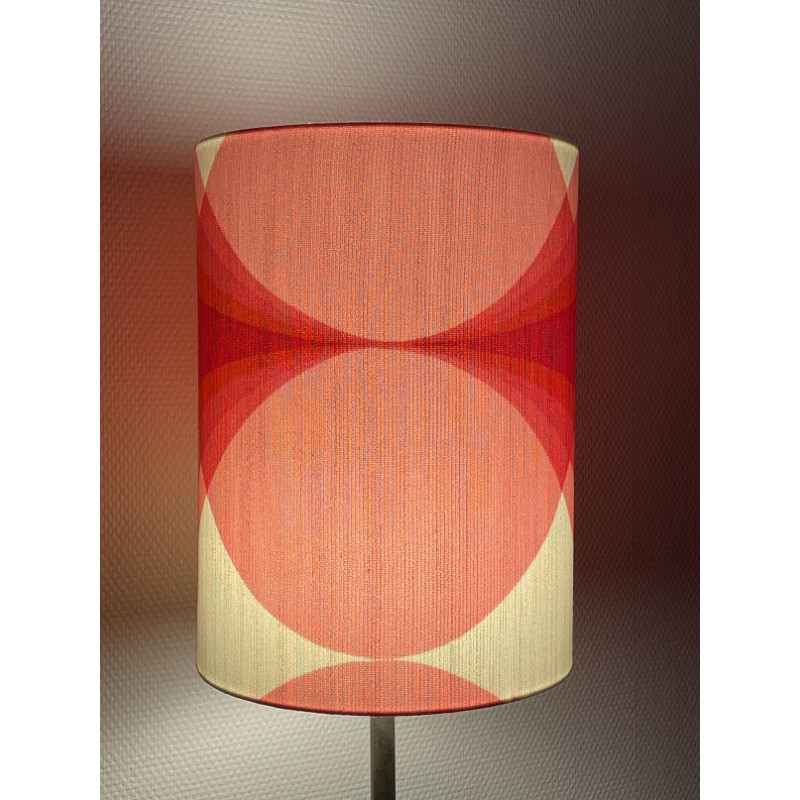 Abat-jour Rosita H50 D30 tissu vintage Abat-jour Rosita H50 D30 tissu vintage