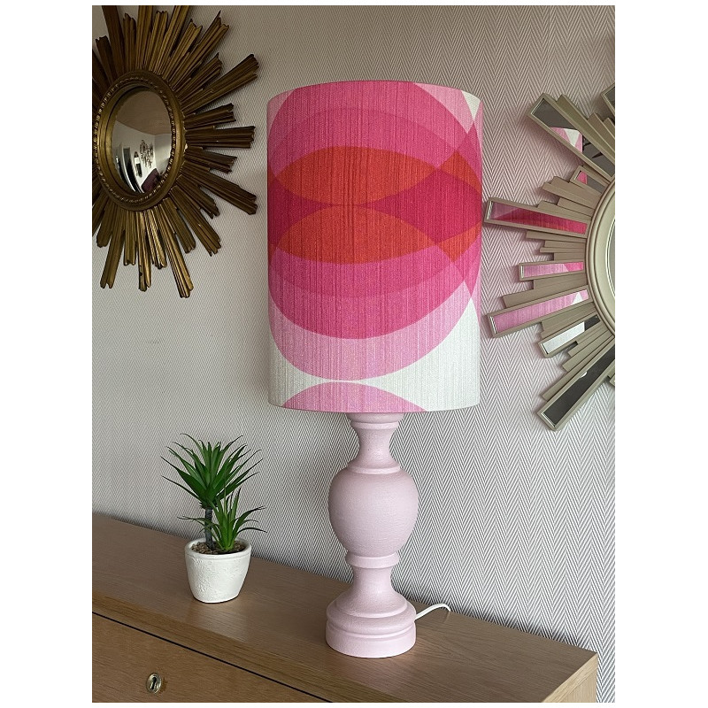 Lampshade Rosita H50 D30cm - mid century fabric Lampshade Rosita H50 D30cm - mid century fabric