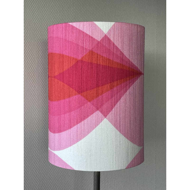 Abat-jour Rosita H50 D30 tissu vintage Abat-jour Rosita H50 D30 tissu vintage