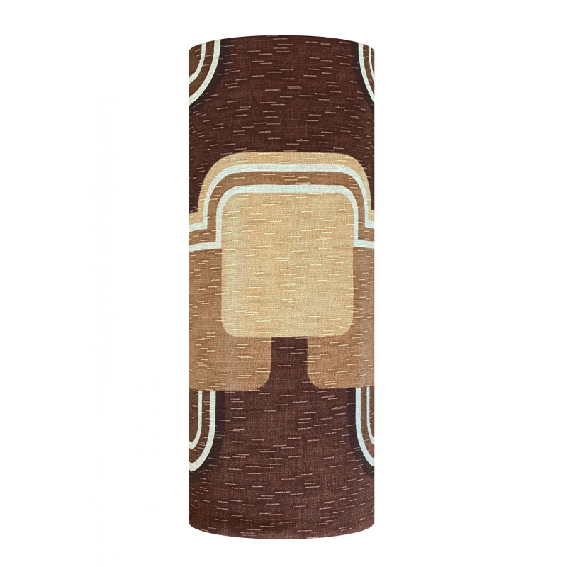 Lampshade Sessile  H78 D30cm - 70's fabric Lampshade Sessile  H78 D30cm - 70's fabric