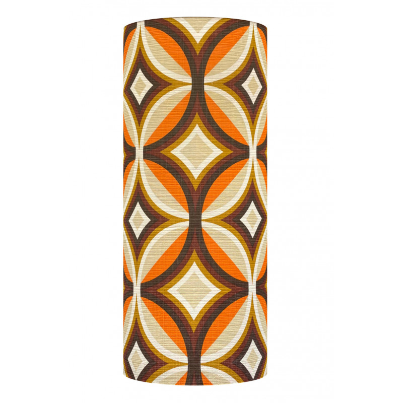 Abat-jour Mercator H80 D35 - tissu vintage Abat-jour Mercator H80 D35 - tissu vintage