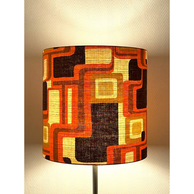 Lampshade Pim H35 D35cm - 70s fabric Lampshade Pim H35 D35cm - 70s fabric