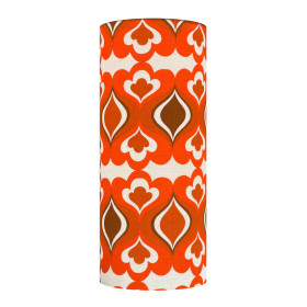 Abat-jour Poker H75 D30 - tissu vintage