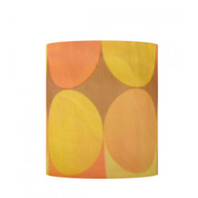 Abat-jour Switch H23 D20 - tissu vintage