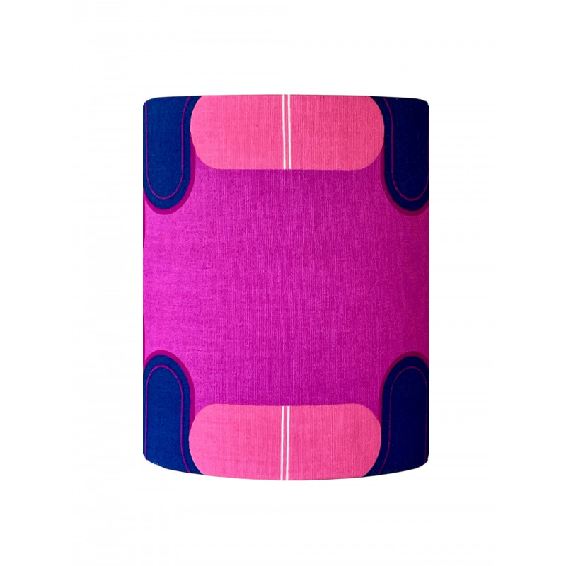 Lampshade Violetta H30 D23cm - vintage fabric