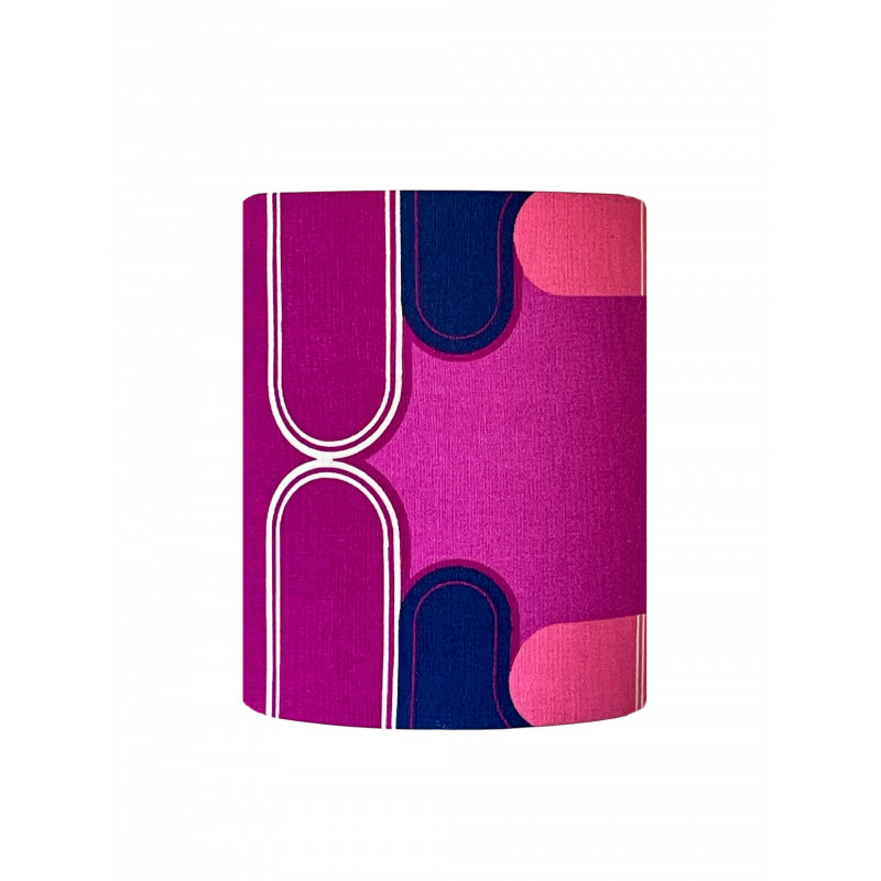 Lampshade Violetta H30 D23cm - vintage fabric