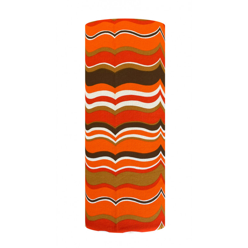 Lampshade Accolada H80 D35 vintage fabric 1970