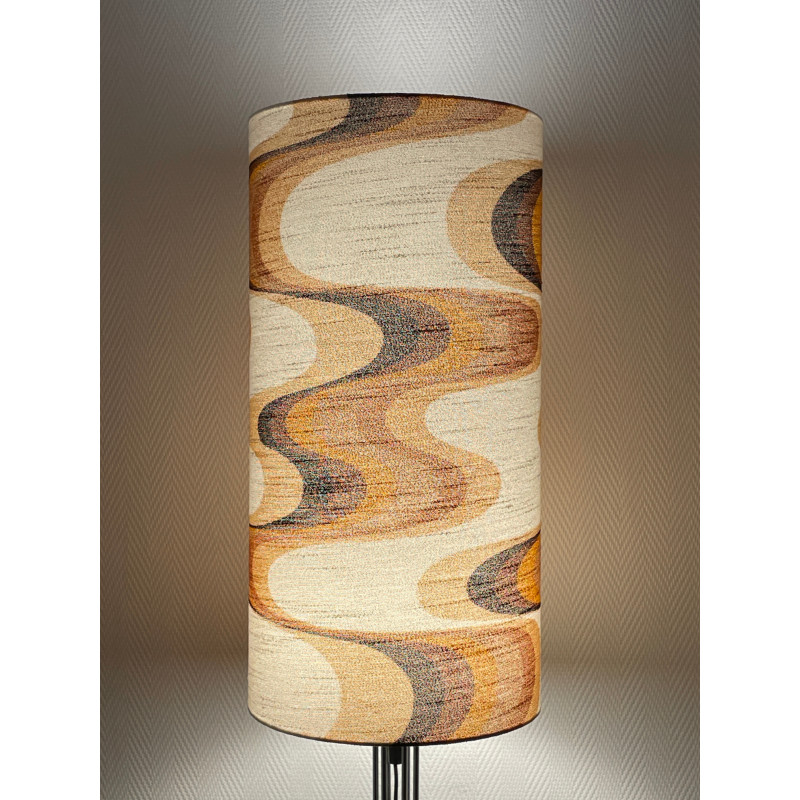 Lampshade Ondoyant H50 D25 - vintage fabric