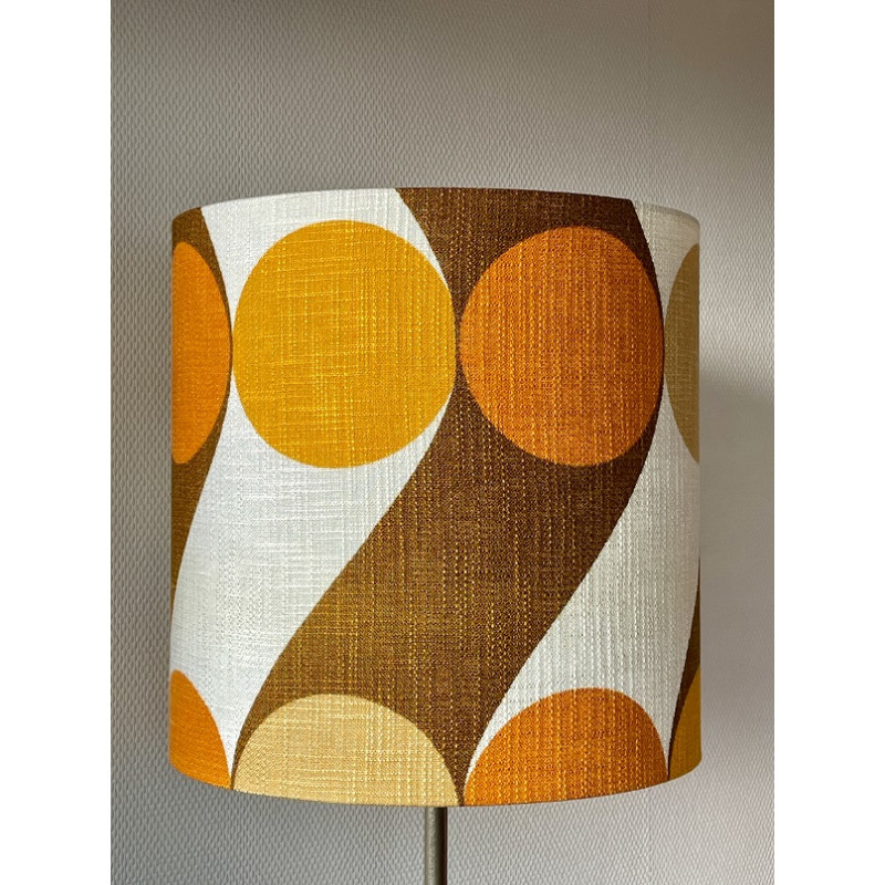 Lampshade Bouli H42 D45cm - 70's vintage fabric