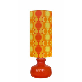 DeskLamp orange opalin glass Focale -...