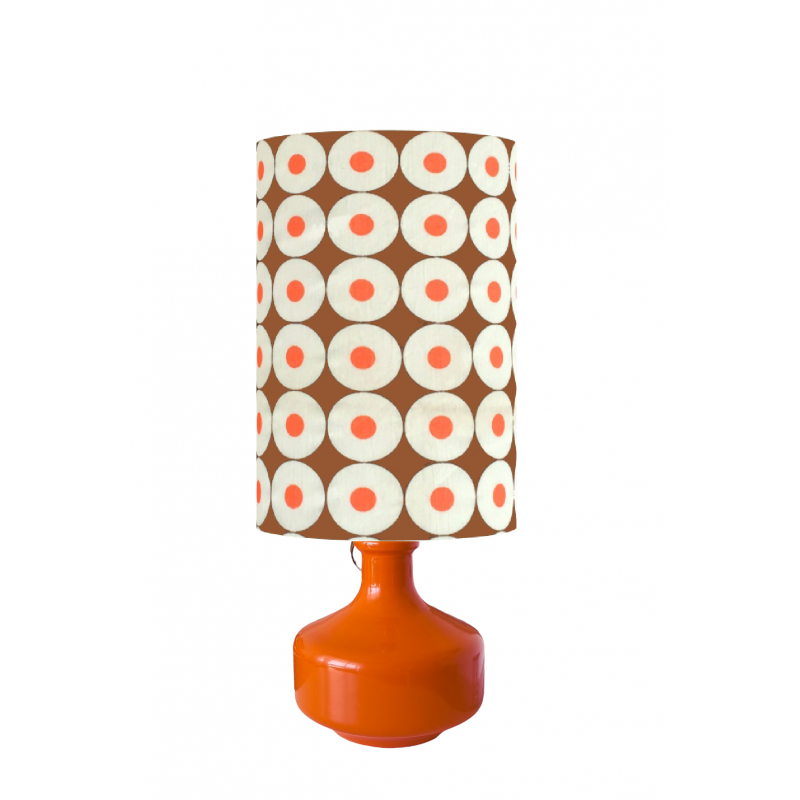 Lampshade Troll H24 D20cm - vintage fabric