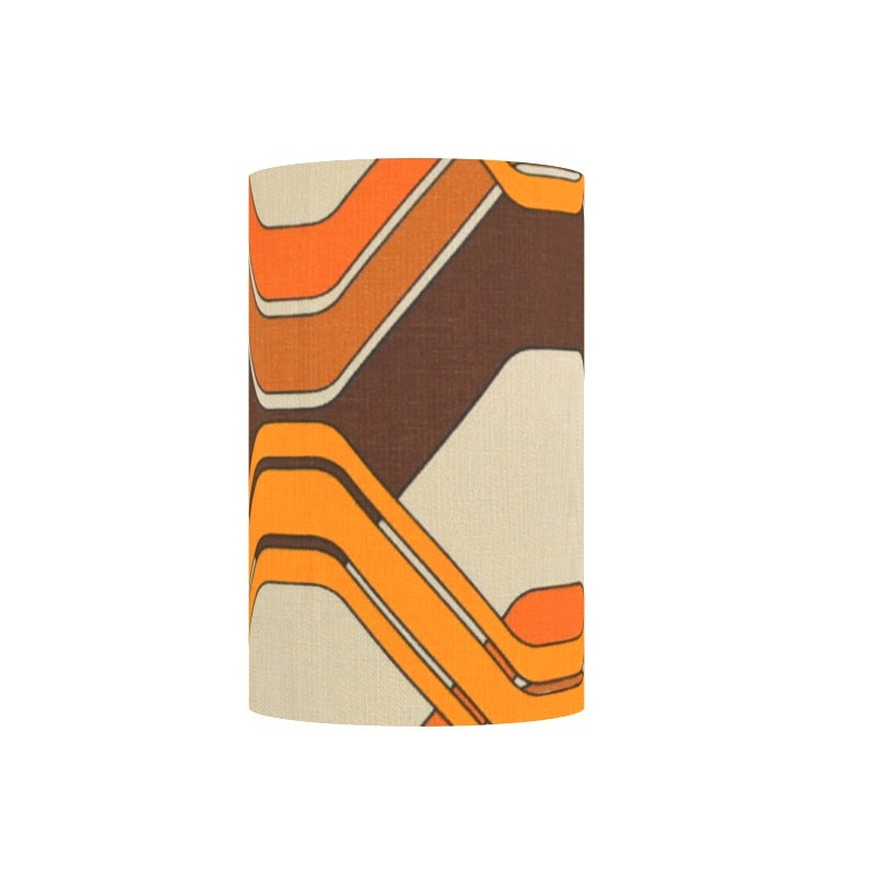 Lampshade Level H30 D20cm - mid-century fabric