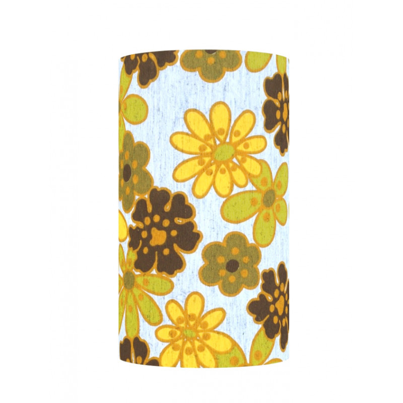 Lampshade Floralis  H30 D18 - vintage fabric
