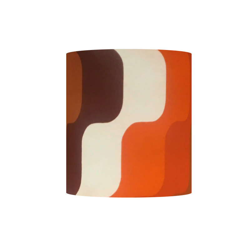 Lampshade Vibration H28 D28 vintage 70's