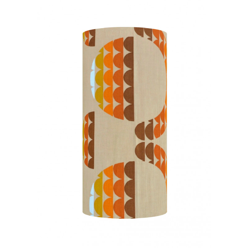 Lampshade Galaxie H50cm D25cm - vintage fabric