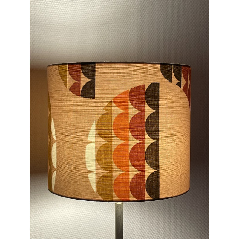 Abat-jour Galaxie H25 D30 - tissu vintage