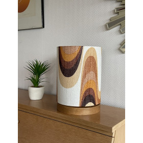 Lamp'angel Ondoyant H28 D20 - tissu...