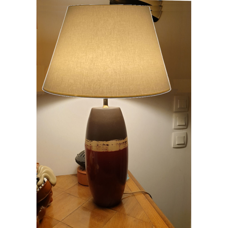 Lampshade Ecru light creamy H28 D45 d33cm